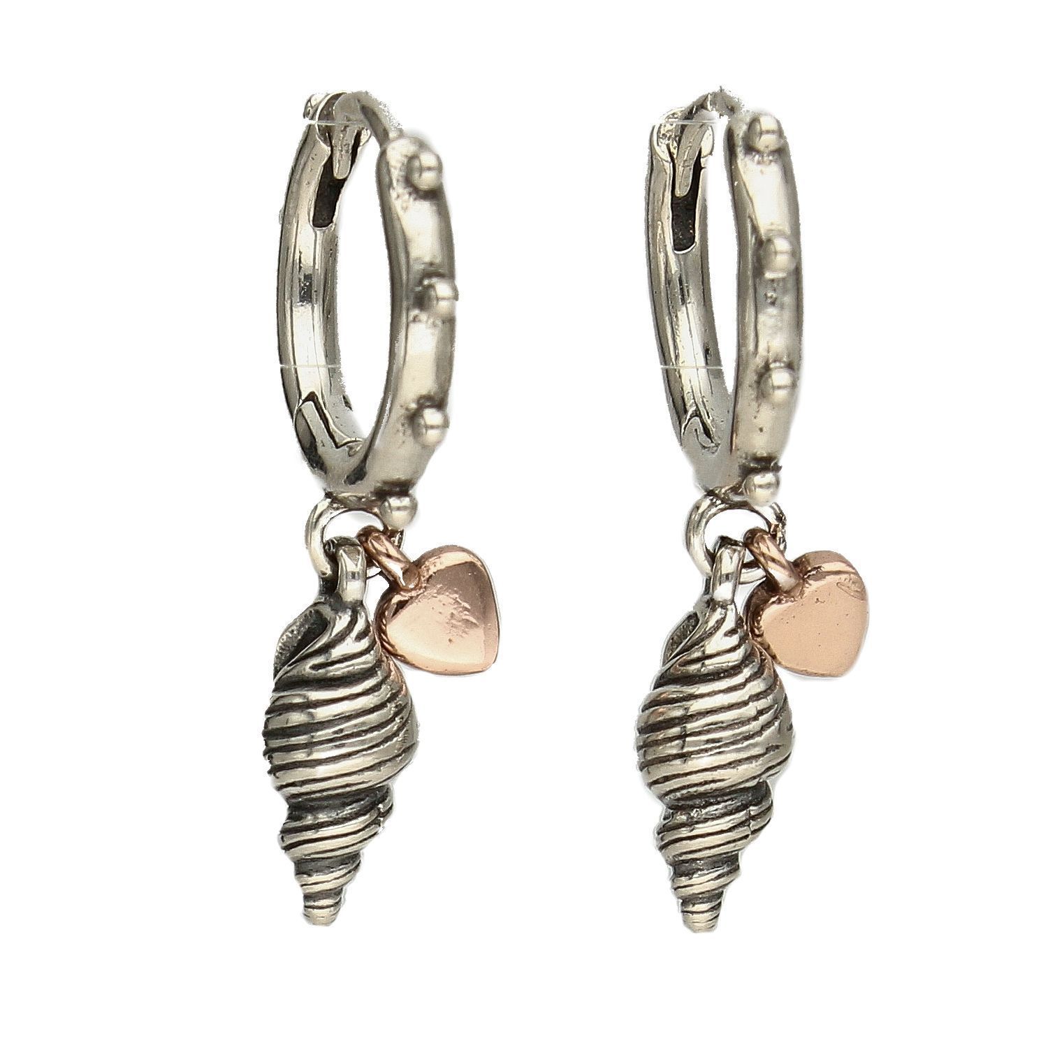 Srebrne kolczyki obręcze z sercami i muszlami 289000C00.jpg