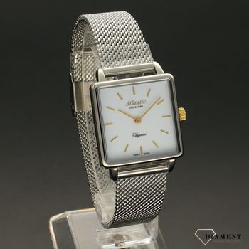 Zegarek damski Atlantic 'kwadratowa koperta' 29041.41.11GMB ✅ Zegarek damski Atlantic to bardzo wyjątkowy i elegancki model (2).jpg