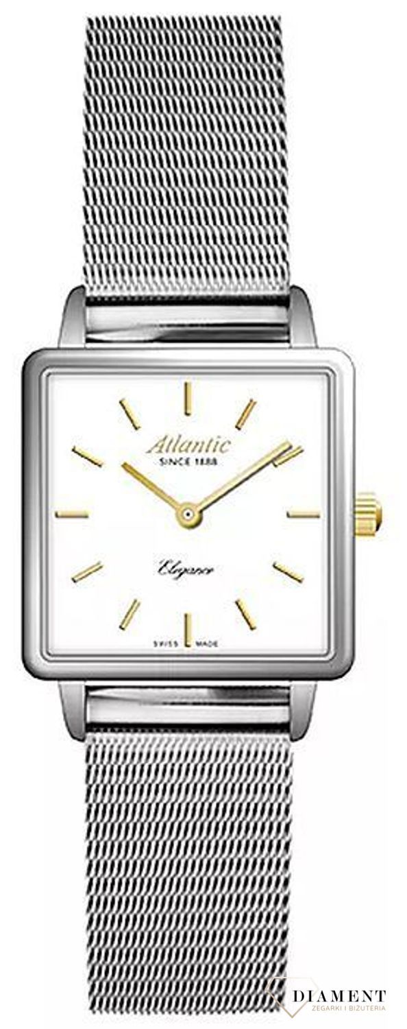 Zegarek damski Atlantic 'kwadratowa koperta' 29041.41.11GMB.jpg