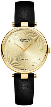 Zegarek Atlantic Royal Diamonds Pattern Edition 29044.45.37 – damski zegarek na skórzanym pasku.jpg