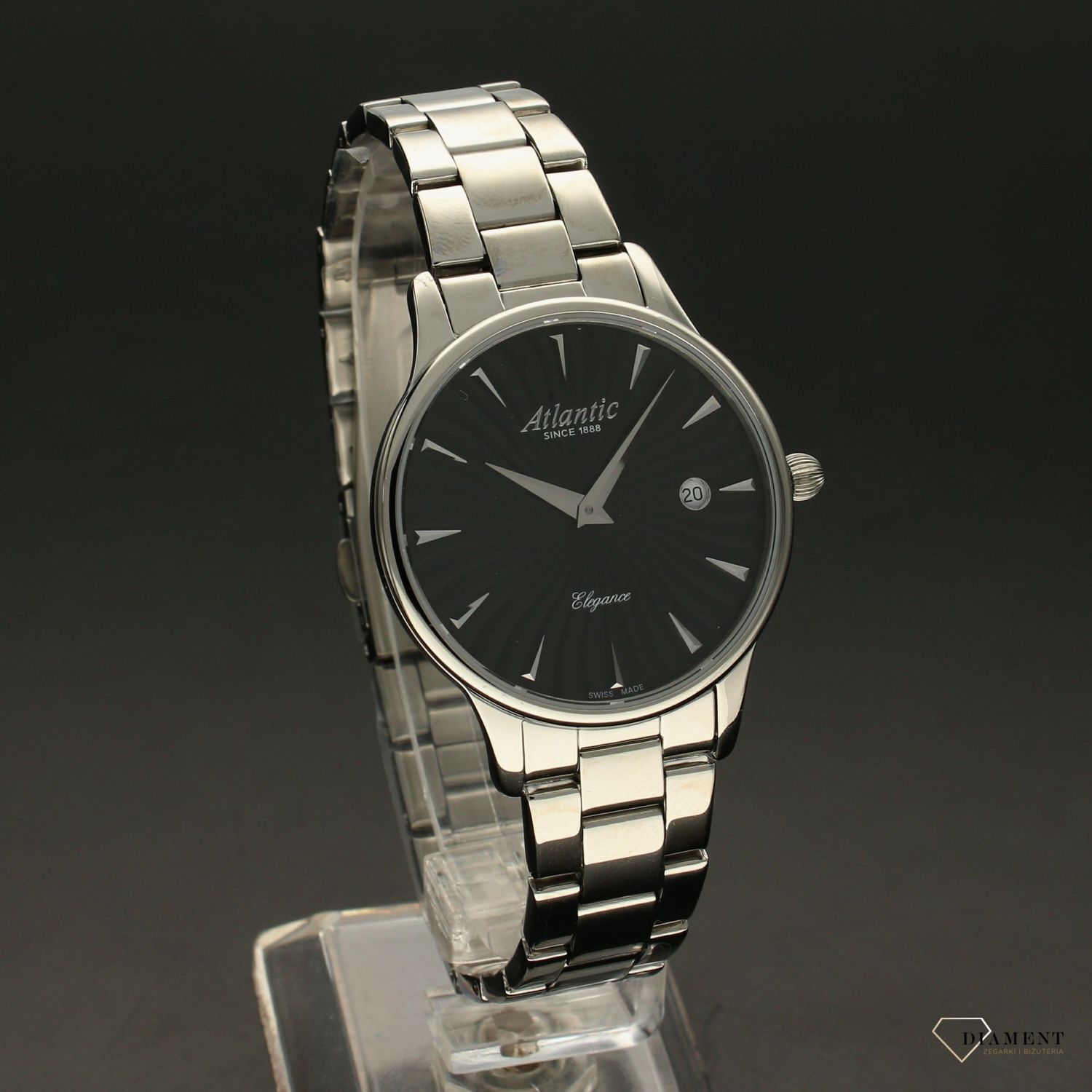 Zegarek damski Atlantic '' Mroczne Fale '' 29142.41.61MB.jpg