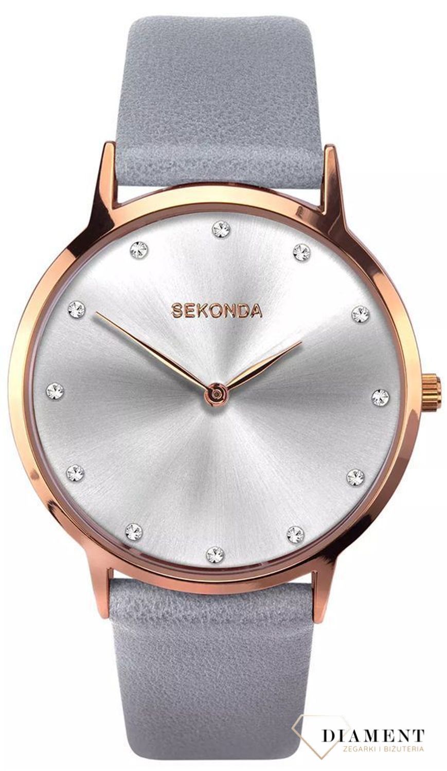 Zegarek damski Sekonda ' Diamentowy blask w różowym złocie'  2938.jpg