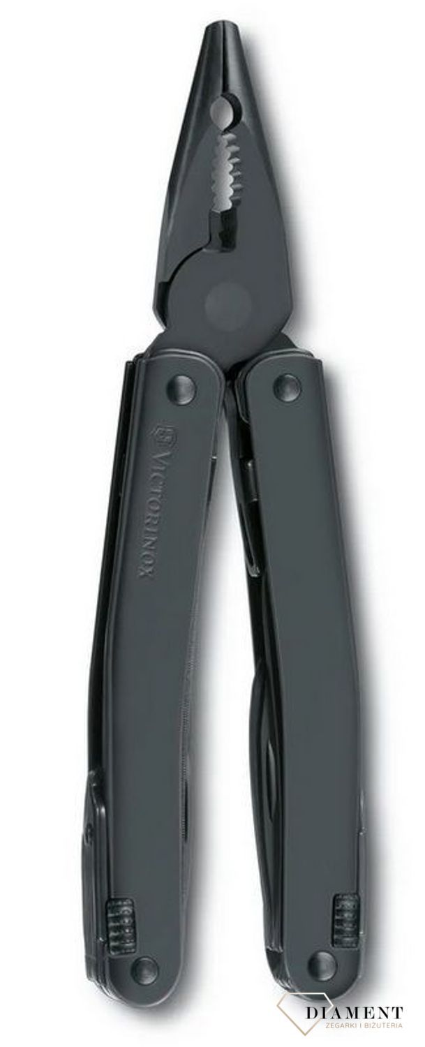 Oksydowane narzędzie Multi-Tool SwissTool Victorinox 3.0224.3CN. SwissTool XBS to narzędzie prawdziwie wielozadaniowe. Jest niezwykle poręczne, funkcjonalne i kompaktowe.  (5).jpg