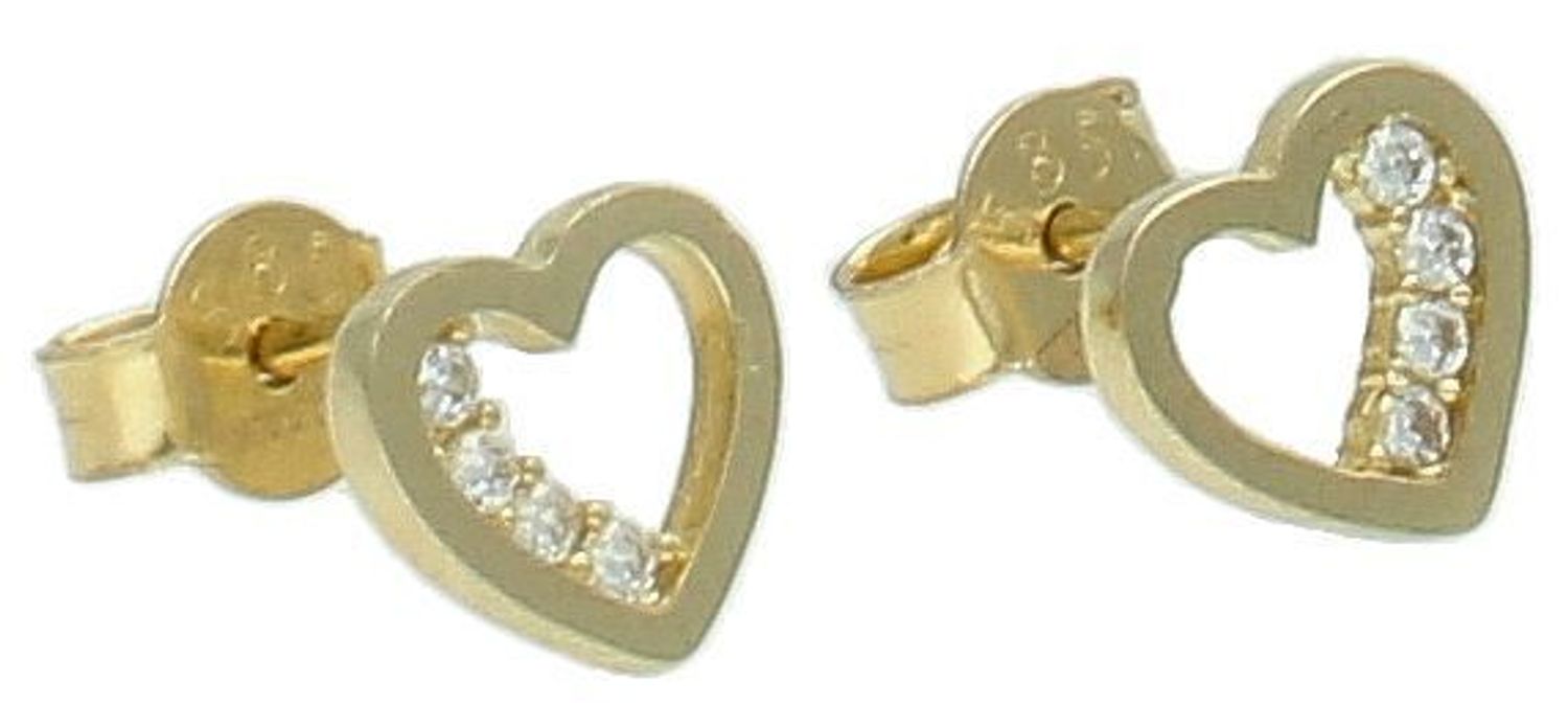 Złote kolczyki damskie 585 delikatne serca na sztyft 3000128881427. Złote kolczyki damskie. Złote kolczyki serca. Kolczyki złote serca na sztyft. Kolczyki złote wkrętki na prezent..jpg
