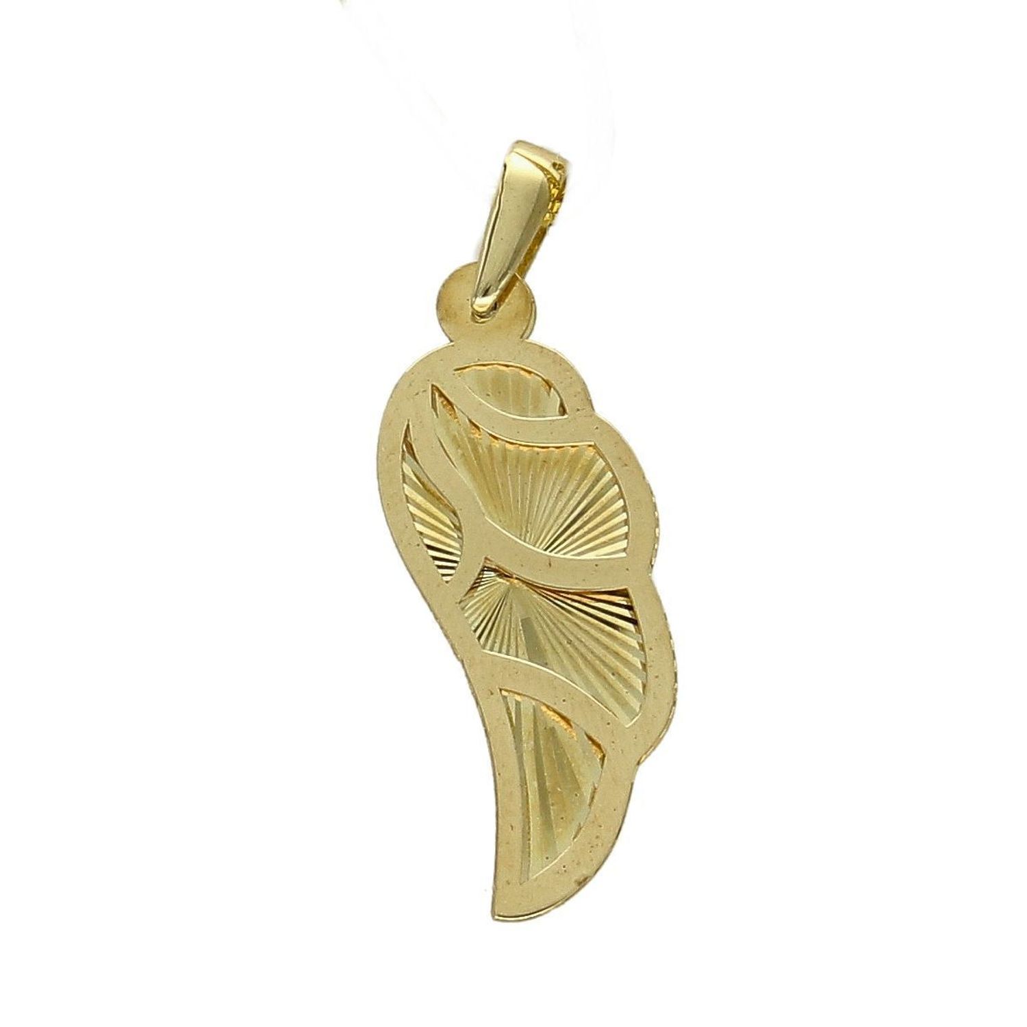 Złota zawieszka 333 grawerowane skrzydełko 3000135805034.jpg