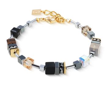 Bransoletka damska Coeur De Lion GeoCUBE® 301730-1211 Precious Motion Stone Whisper złota.jpg