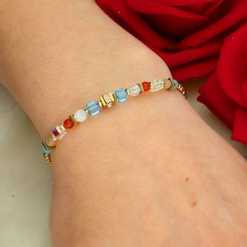 Bransoletka Coeur de Lion 302330-1516 złota – kryształy Swarovski®, elegancka (3).jpg