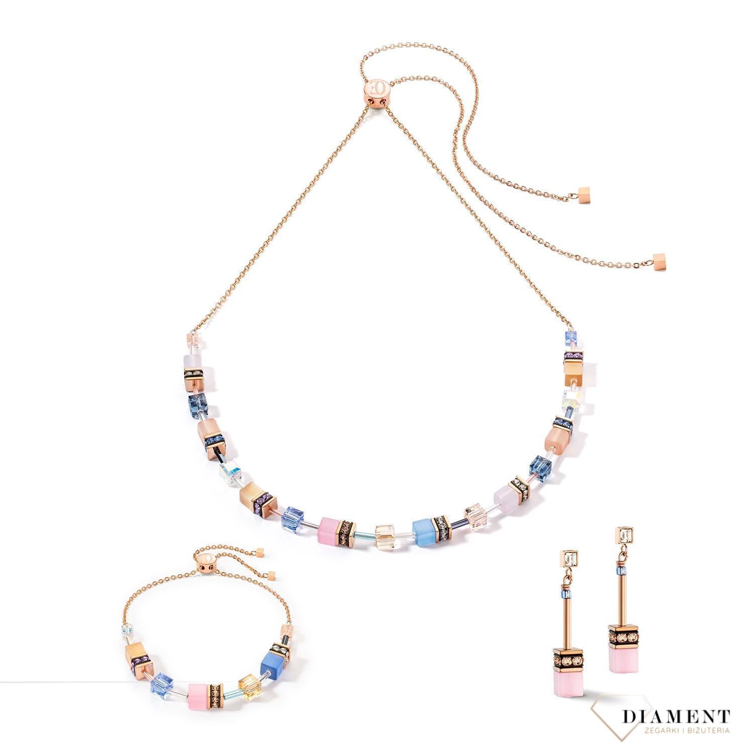 Naszyjnik damski Swarovski Coeur De Lion GeoCUBE tygrysie oko 3030100752. Biżuteria idealna zarówno na eleganckie, jak i niezobowiązujące okazje, ten naszyjnik wykonany jest z połyskujących kryształów Swarovski 9.jpg