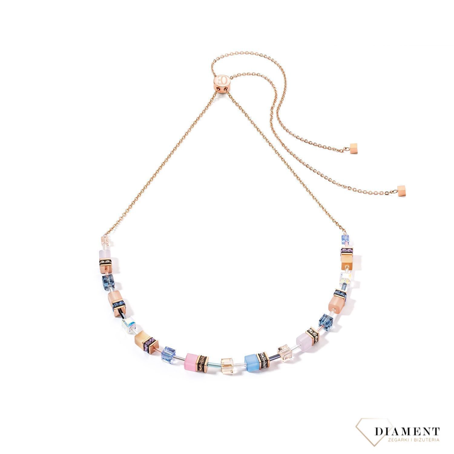 Naszyjnik damski Swarovski Coeur De Lion GeoCUBE tygrysie oko 3030100752. Biżuteria idealna zarówno na eleganckie, jak i niezobowiązujące okazje, ten naszyjnik wykonany jest z połyskujących kryształów Swarovski 9.jpg