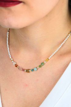 Naszyjnik Coeur de Lion Cube Princess Fusion Blossom 303110-1537 złoty – kamienie naturalne (2).jpg