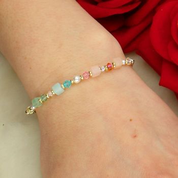 Bransoletka Coeur de Lion Cube Princess Fusion Blossom złota 303130-1537 – kamienie naturalne (1).jpg