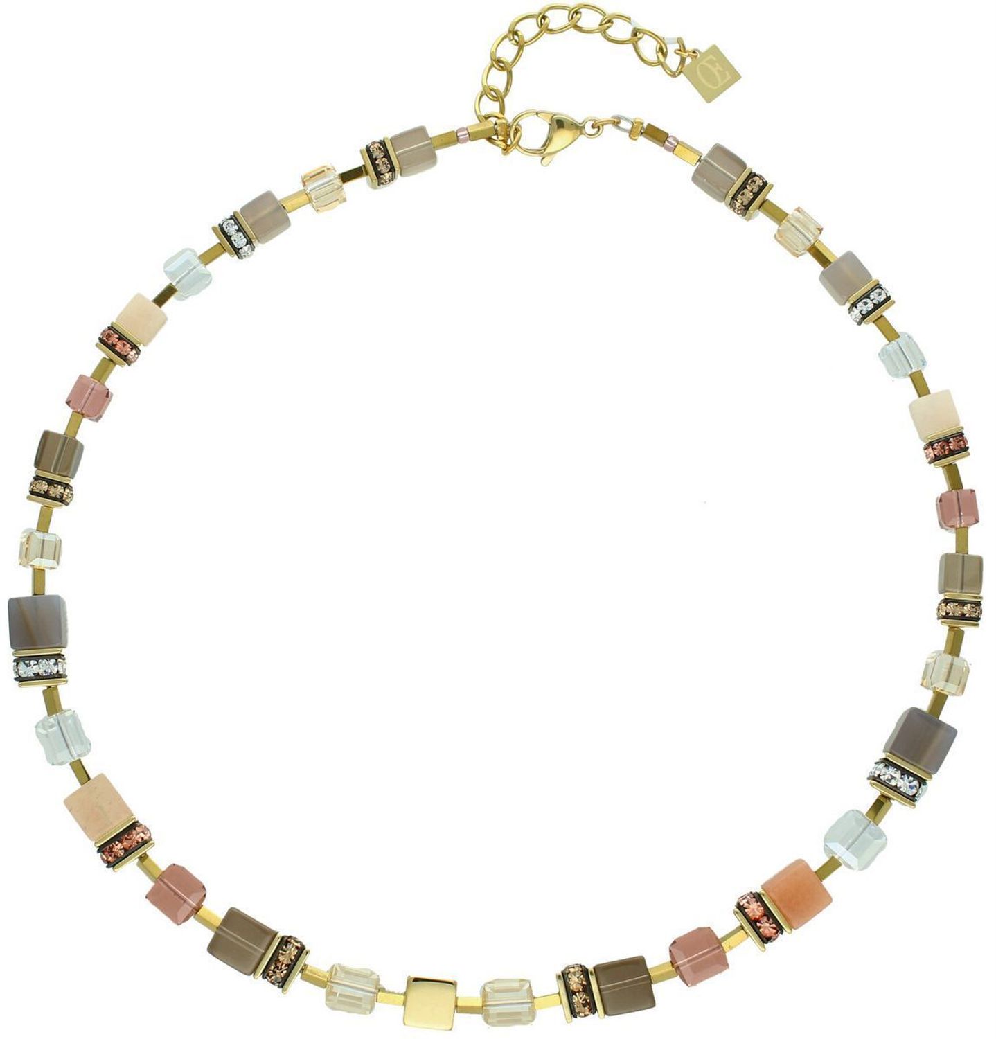 Naszyjnik damski GeoCUBE® Iconic złoty 303910-1132 - modna biżuteria damska  COEUR DE LION.jpg