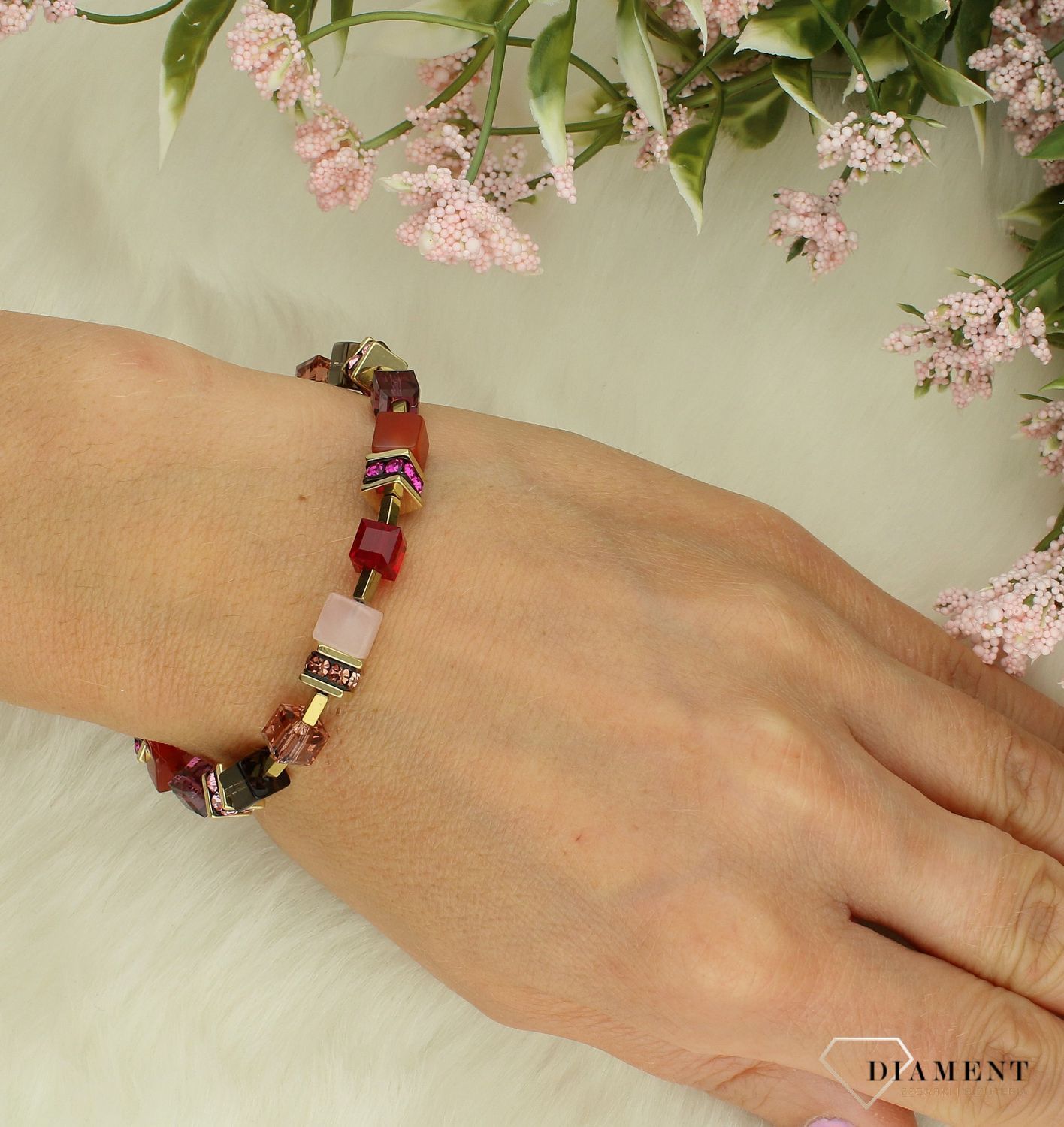 Bransoletka damska Swarovski Coeur De Lion GeoCUBE® Precious 3039300316 (2).jpg