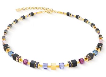 Naszyjnik damski GeoCUBE® Precious Classic Blue Moon Gold 3043101308 – kolorowy onyks  COEUR DE LION (1).jpg