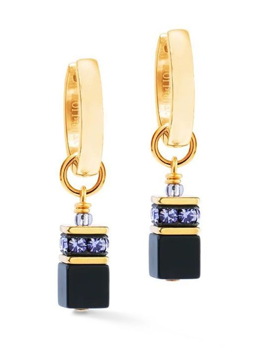 Kolczyki GeoCUBE® Precious Classic Hoop Blue Moon 3043211308 – Złote, Swarovski, Onyks, COEUR DE LION9.jpg