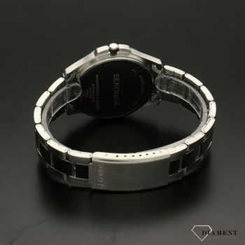 Zegarek męski Sekonda 'Czarna tarcza' 3381 ✅ Zegarek męski o klasycznym wyglądzie z czytelną tarczą zachowaną w kolorze czarnym ✅ (1).jpg