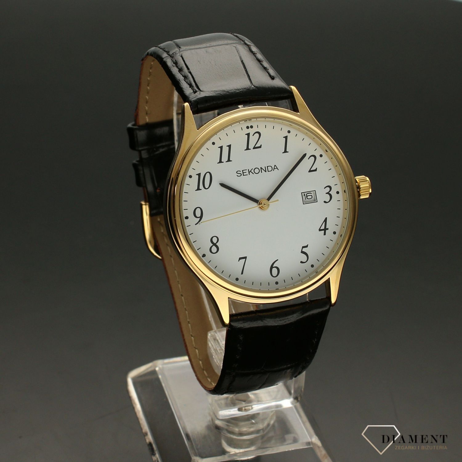 Zegarek męski Sekonda 'Klasyk na czarnym pasku'  3474 (2).jpg