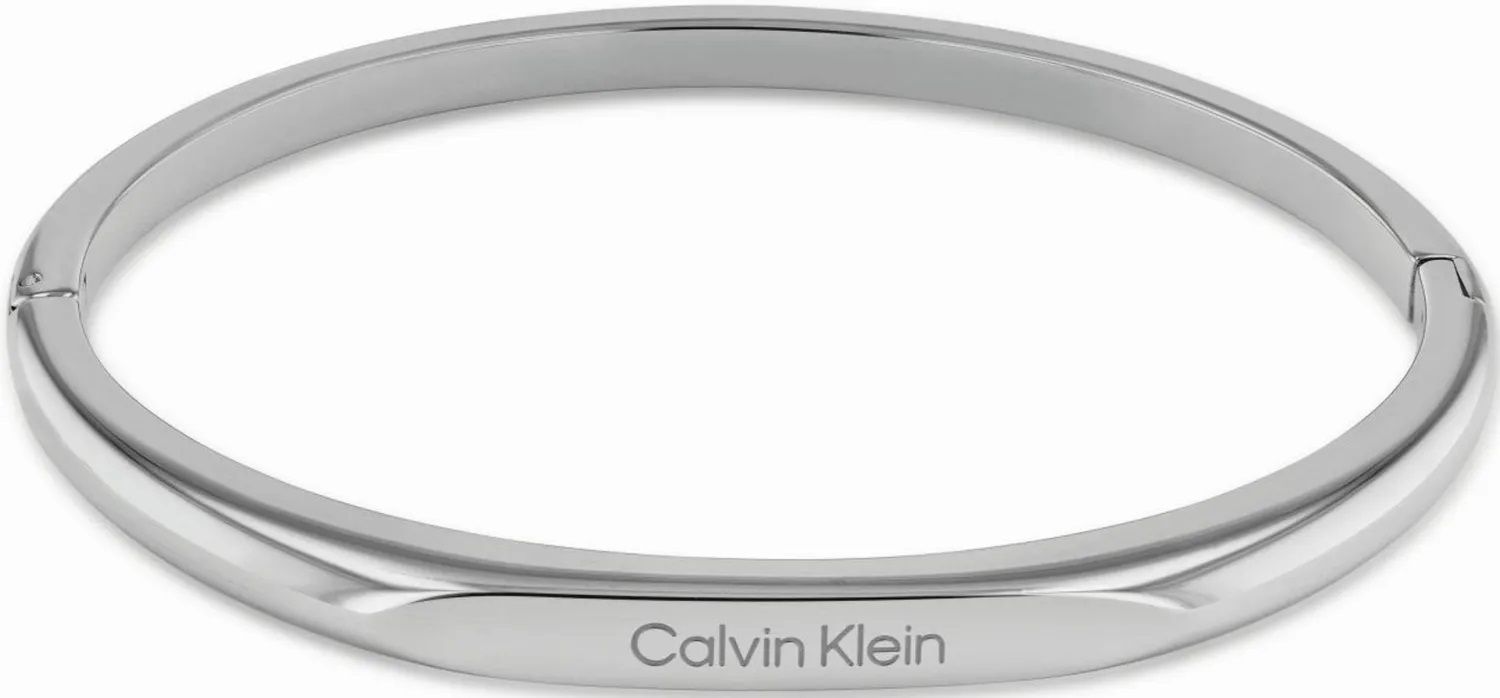 Bransoletka damska Calvin Klein sztywna z logo CK  35000045.jpg