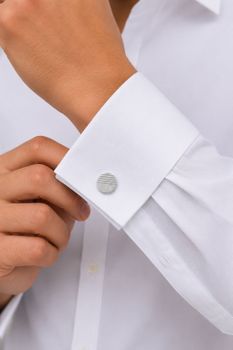 Srebrne spinki do mankietów Calvin Klein 35000273 stal szlachetnacx.jpg