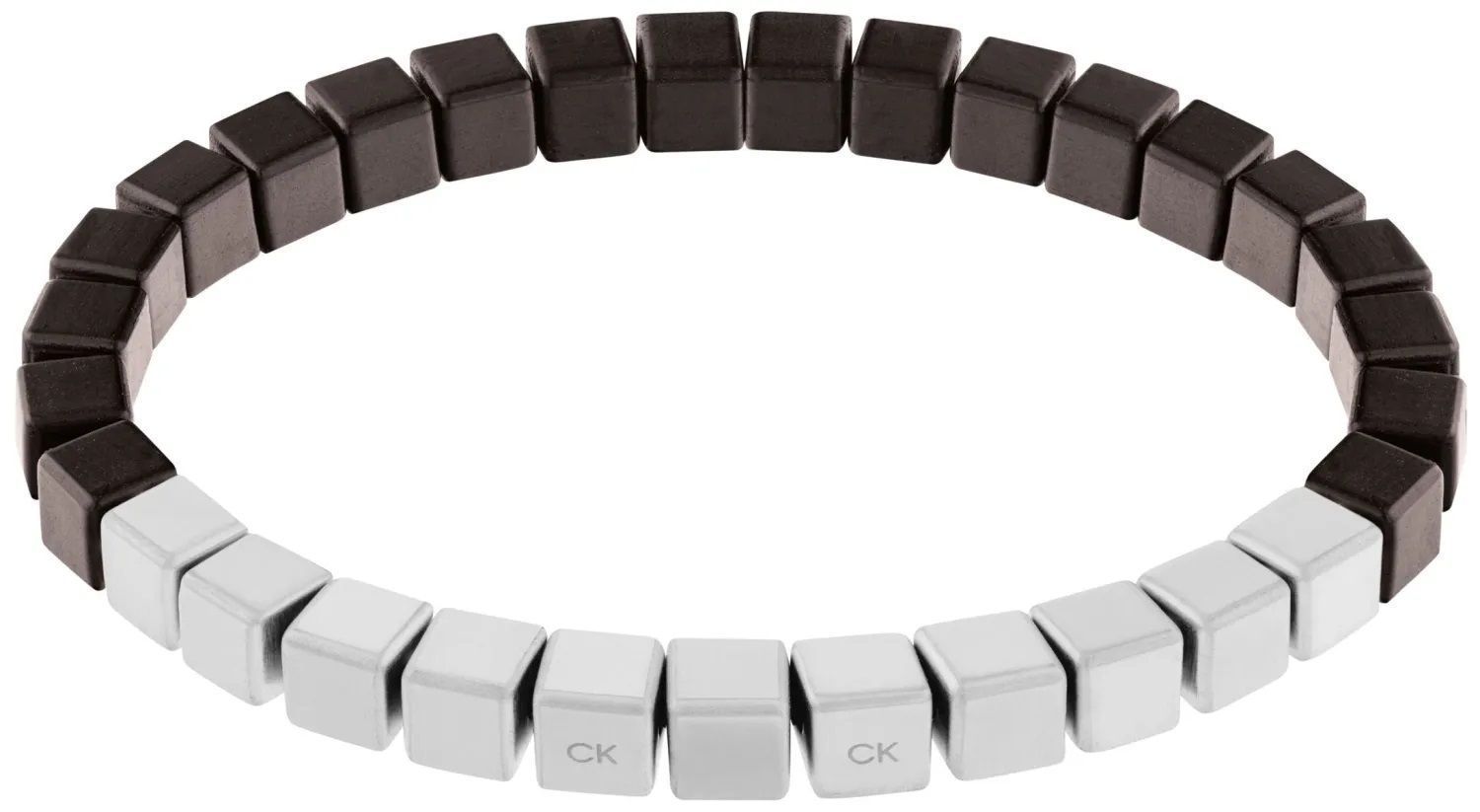 Bransoletka męska Calvin Klein stalowa z brązowym kamieniem na gumce 35000429. Męska bransoletka Calvin Klein. Bransoletka stalowa Calvin Klein dla mężczyzny. Bransoletka Calvin Klein na gumce na prezent dla mężczyzny.jpg