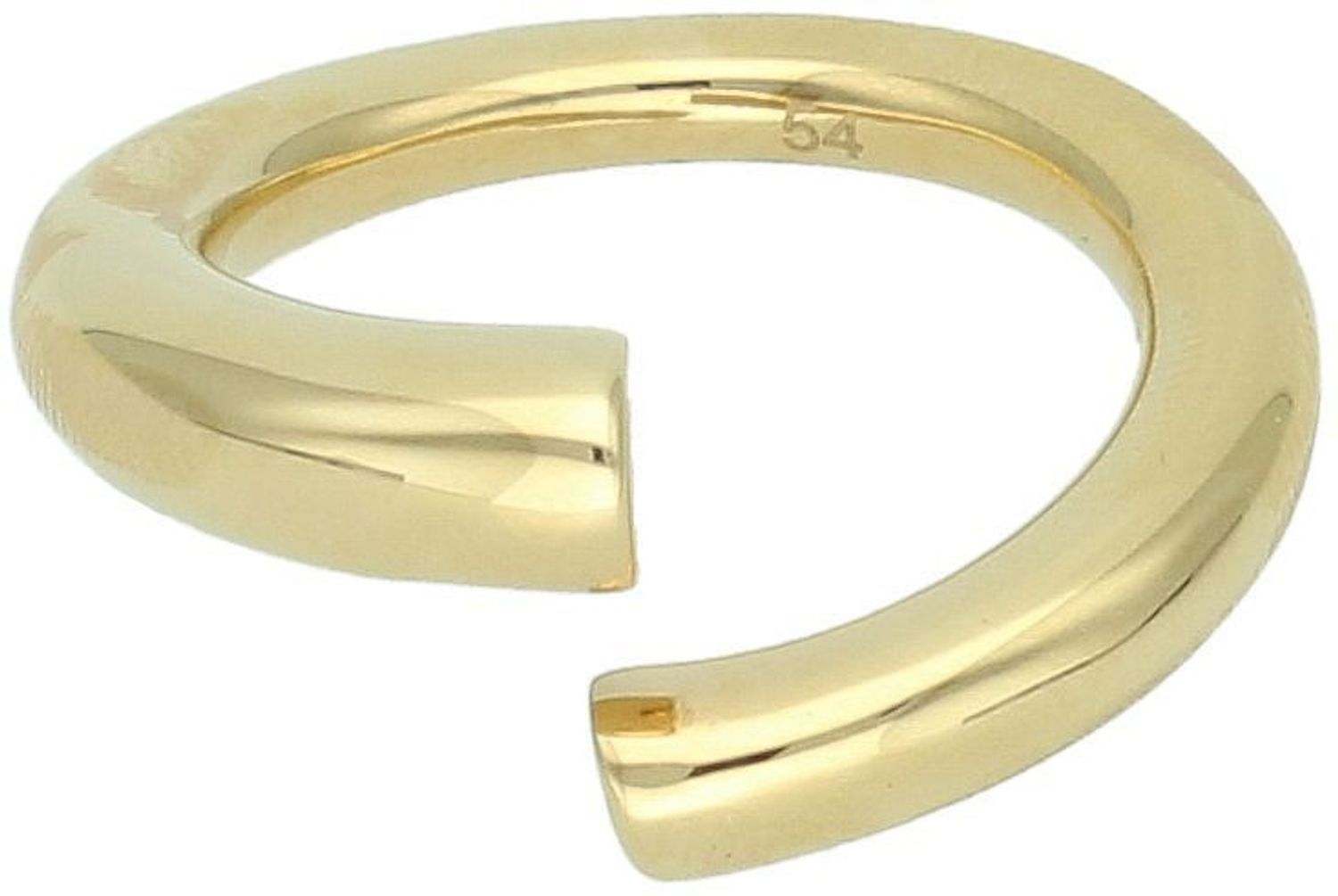 Złoty pierścionek damski Calvin Klein CK Spiral 35000767C ze stali nierdzewnej, nowoczesny design, lekki i trwały, idealny na co dzień i na specjalne okazje.1.jpg