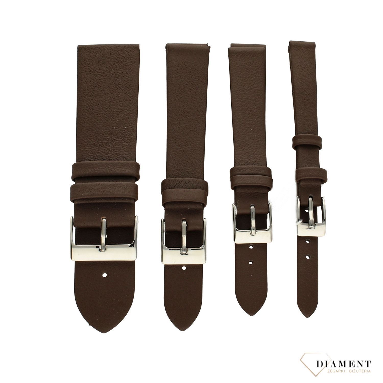 Pasek do zegarka brązowy skórzany Condor 'Brązowy mat' 350R (1).jpg