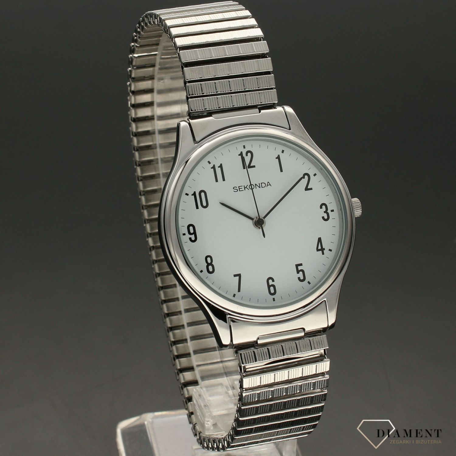Zegarek męski Sekonda 'Klasyk na rozciąganej bransolecie'  3751 (2).jpg