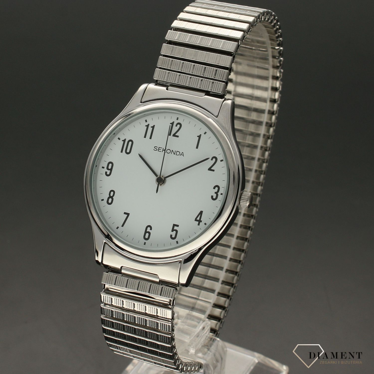 Zegarek męski Sekonda 'Klasyk na rozciąganej bransolecie'  3751 (2).jpg