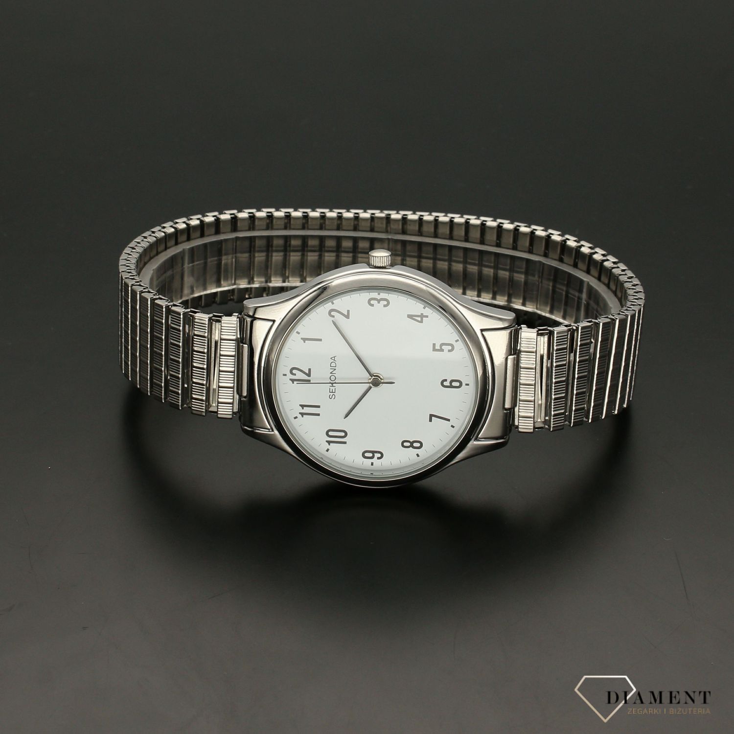 Zegarek męski Sekonda 'Klasyk na rozciąganej bransolecie'  3751 (2).jpg