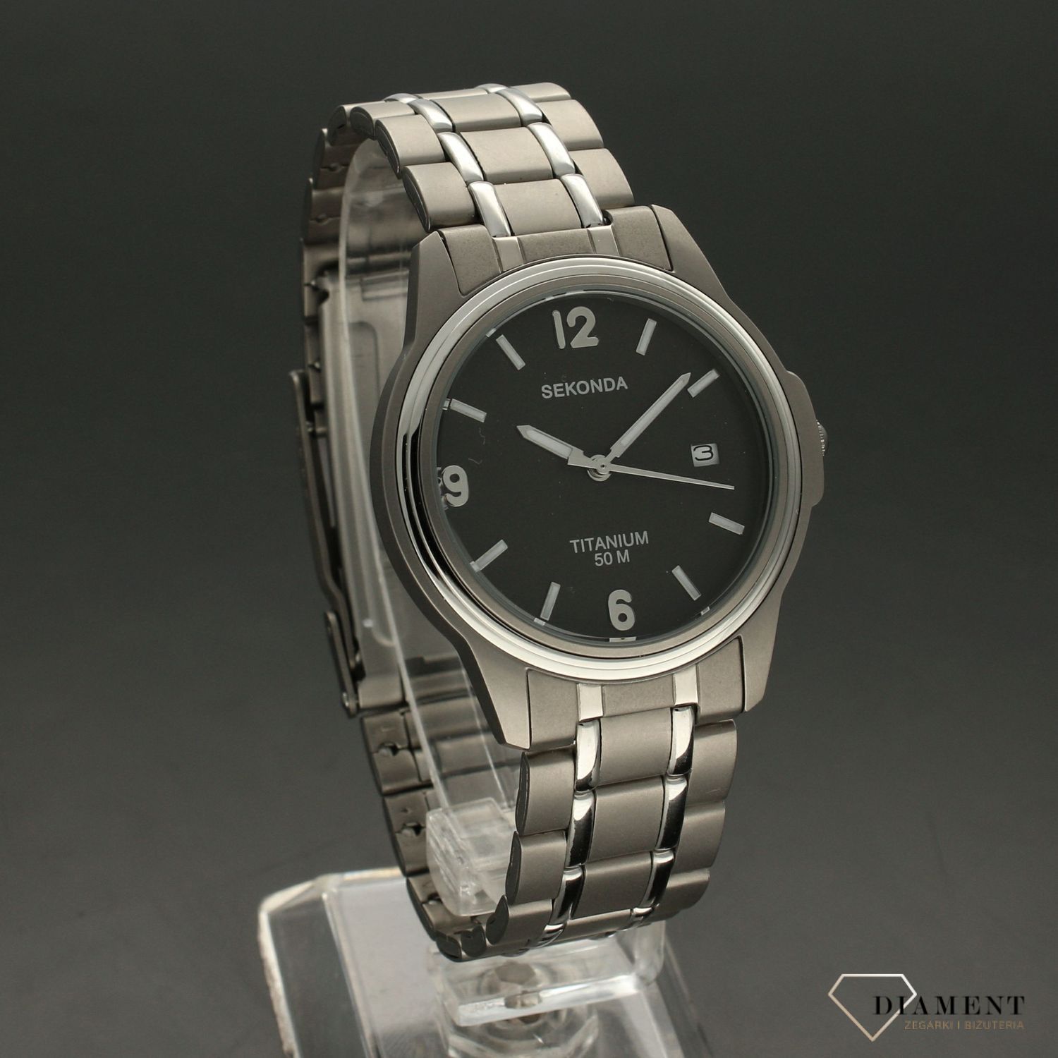 Zegarek męski Sekonda 'Klasyk na tytanowej bransolecie'  3876 jpg1.jpg