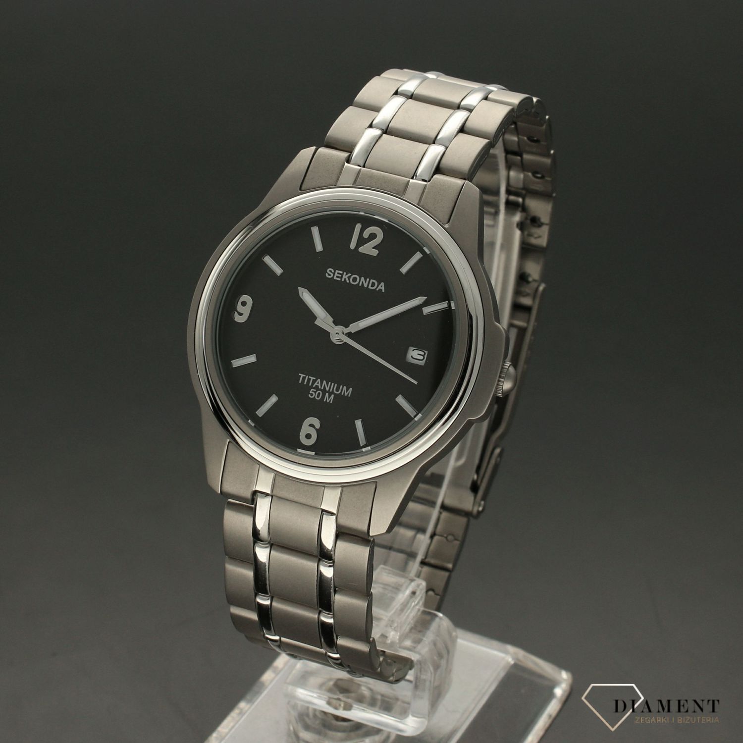 Zegarek męski Sekonda 'Klasyk na tytanowej bransolecie'  3876 jpg1.jpg