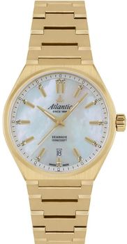 Elegancki zegarek damski Atlantic Seawave Lady Swiss Made. Tarcza z masy perłowej, cyrkonie, mechanizm Ronda 505 i wodoszczelność 100 m. Styl i precyzja każdego dnia.1.jpg