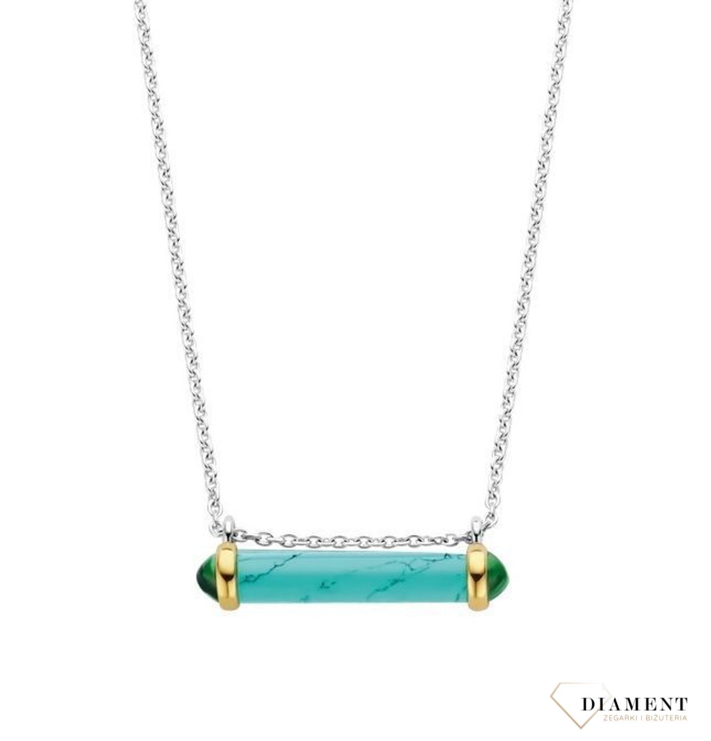 Srebrny naszyjnik z kapsułką turkus, zielony malachit 3963TQv (2).jpg