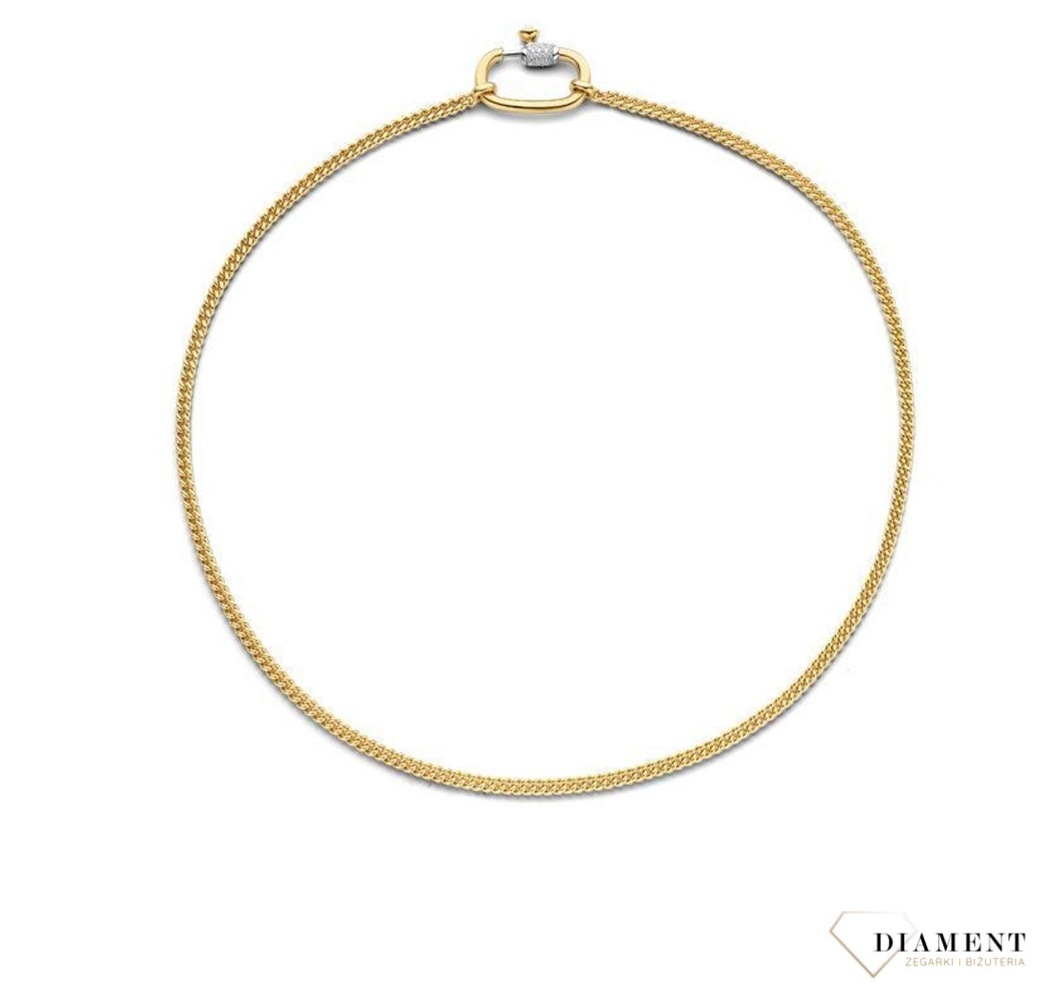 Srebrny naszyjnik pozłacany z zawieszką ozdobioną cyrkoniami 3968SY (1).jpg