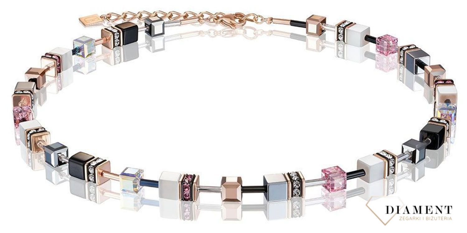 Naszyjnik damski Swarovski kryształ górski Coeur De Lion 4013101920. Z eleganckim naszyjnikiem Coeur de Lion każda Twoja stylizacja zyska wyjątkowy urok, ozdobiony kryształami Swarovski® to idealny pomysł na prezent dla.jpg