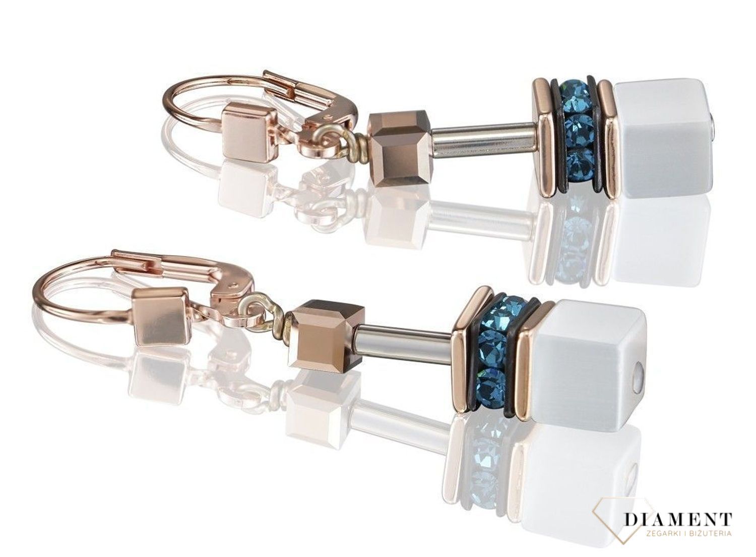 Kolczyki damskie Swarovski tygrysie oko Coeur De Lion 4013200624. Modne, damskie kolczyki Coeur de Lion podkreśla piękno każdej kobiety. Twoja stylizacja zyska wyjątkowy urok, kolczyki ozdobione kryształami Sw.jpg