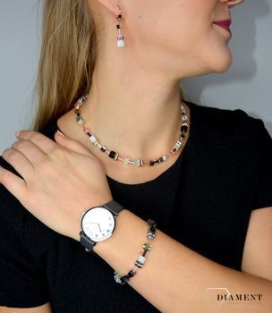 Kolczyki damskie Swarovski jednobarwne tygrysie oko Coeur De Lion 4013201920.  Z eleganckim naszyjnikiem Coeur de Lion każda Twoja stylizacja zyska wyjątkowy urok (1).JPG