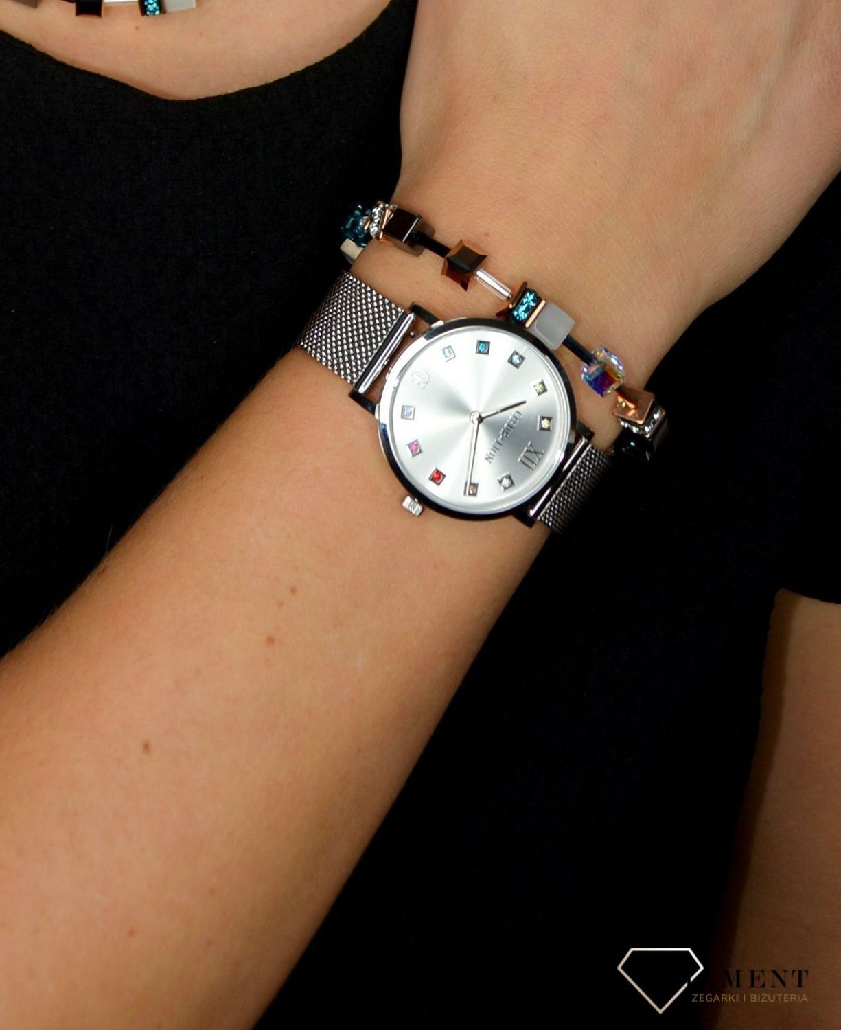 Bransoletka damska Swarovski tygrysie oko Coeur De Lion 4013300624. Modna, damska bransoletka Coeur de Lion podkreśla piękno każdej kobiety. Twoja stylizacja zyska wyjątkowy urok, bransoletka ozdobiona kryszta.jpg