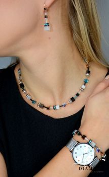 Bransoletka damska Swarovski tygrysie oko Coeur De Lion 4013300624. Modna, damska bransoletka Coeur de Lion podkreśla piękno każdej kobiety (3).JPG