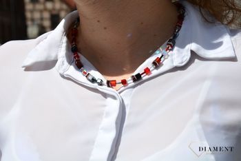 Piękny naszyjnik damski Coeur de Lion ozdobiona kryształami Swarovski® to idealny pomysł na prezent dla kobiety oraz jako dodatek do wielu stylizacji (9).JPG