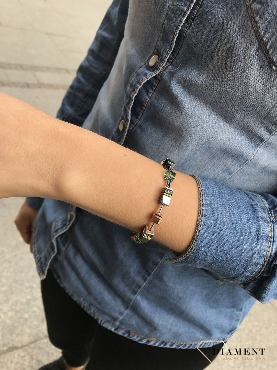 Bransoleta stalowa COEUR DE LION BRA-CER-401530-0532.jpg