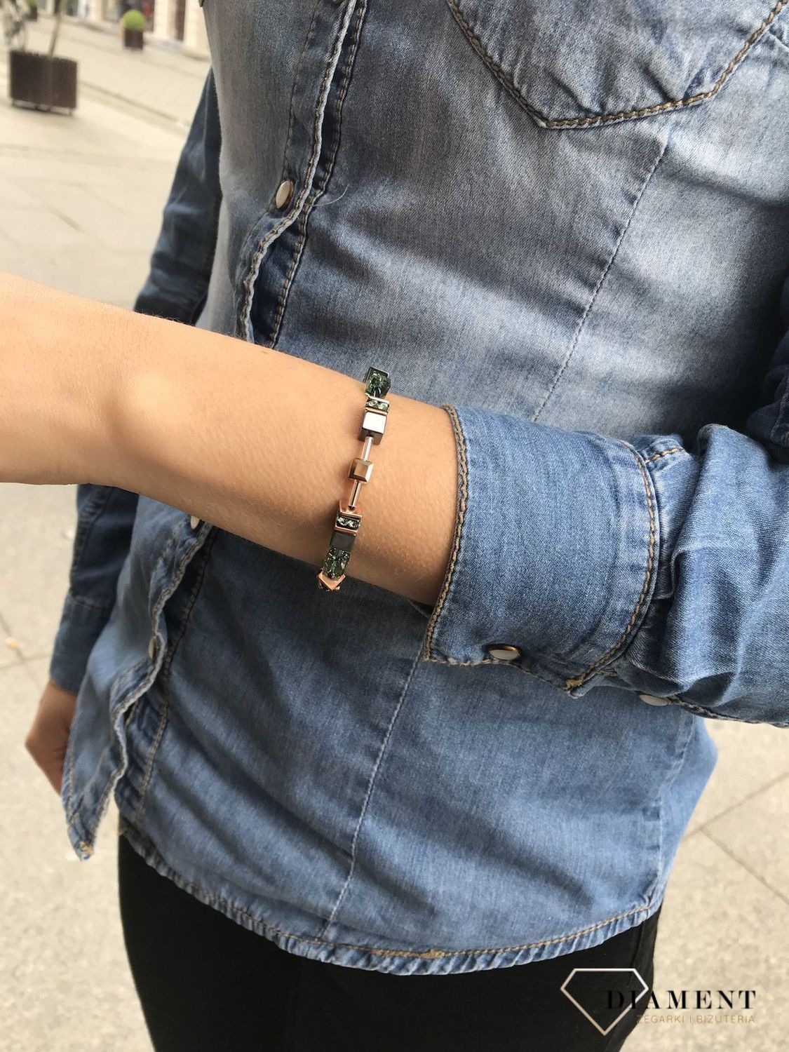 Bransoleta stalowa COEUR DE LION BRA-CER-401530-0532.jpg