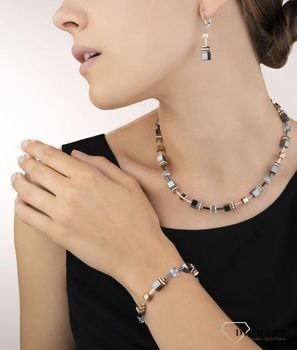 Bransoletka damska z hematytem Coeur De Lion Swarovski 4015300730. Piękna bransoletka damska Coeur de Lion ozdobiona kryształami Swarovski®.jpg