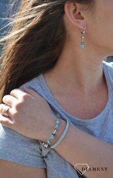 Piękne kolczyki srebrne wiszące Coeur de Lion wpisują się w obowiązujące trendy i wyglądają niezwykle efektownie jak dodatek do wielu stylizacji (2).JPG