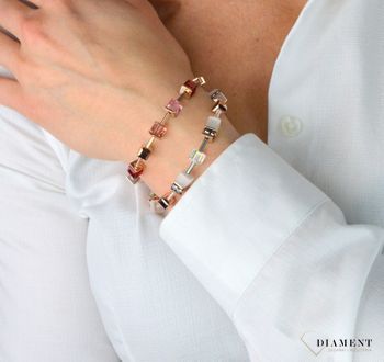 Bransoletka damska Swarovski Coeur De Lion Jasne Kryształy 4016301400. Niezbędna na dni, kiedy naprawdę chcesz zabłysnąć (2).JPG