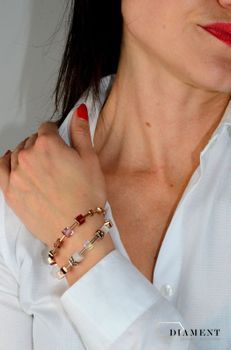 Bransoletka damska Swarovski Coeur De Lion Jasne Kryształy 4016301400. Niezbędna na dni, kiedy naprawdę chcesz zabłysnąć (5).JPG