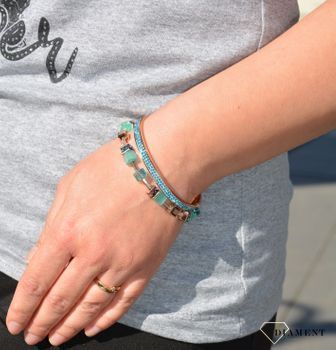 Bransoletka damska Swarovski Coeur De Lion tygrysie oko 4016302000 (5).JPG