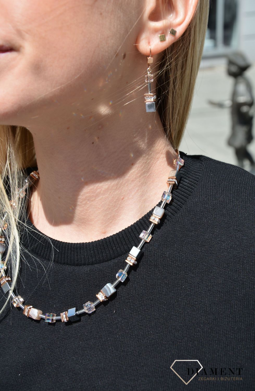 Naszyjnik damski Swarovski Coeur De Lion agat 4017100230.jpg