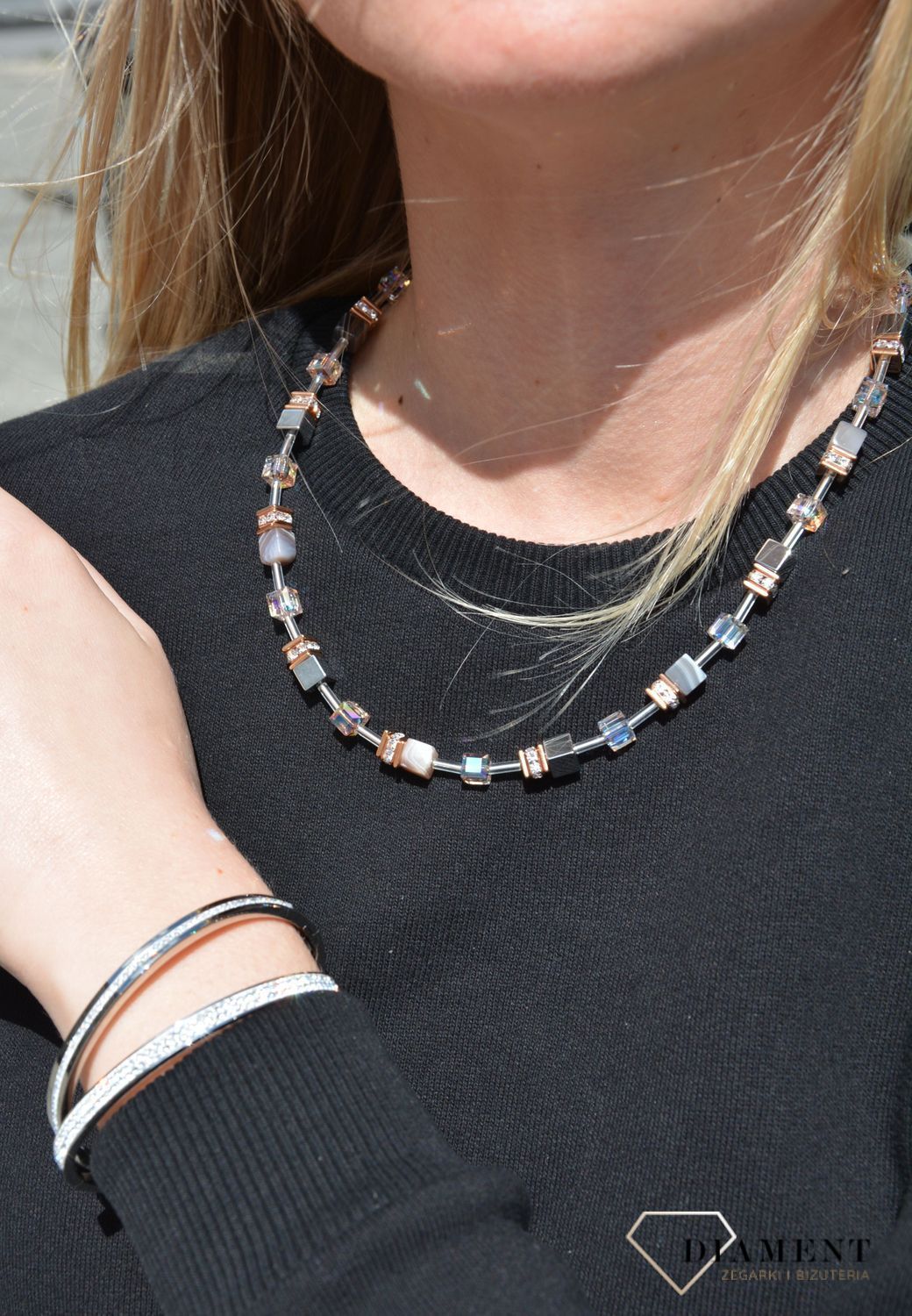 Naszyjnik damski Swarovski Coeur De Lion agat 4017100230.jpg