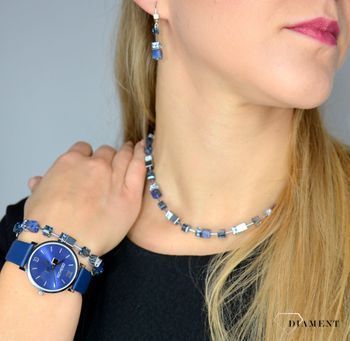 Naszyjnik damski Swarovski sodalit Coeur De Lion 4017100700. Modny, damski naszyjnik Coeur de Lion podkreśla piękno każdej kobiety (2).JPG